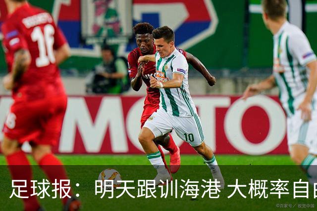 足球报：明天跟训海港 大概率自由身加盟 外援要补强